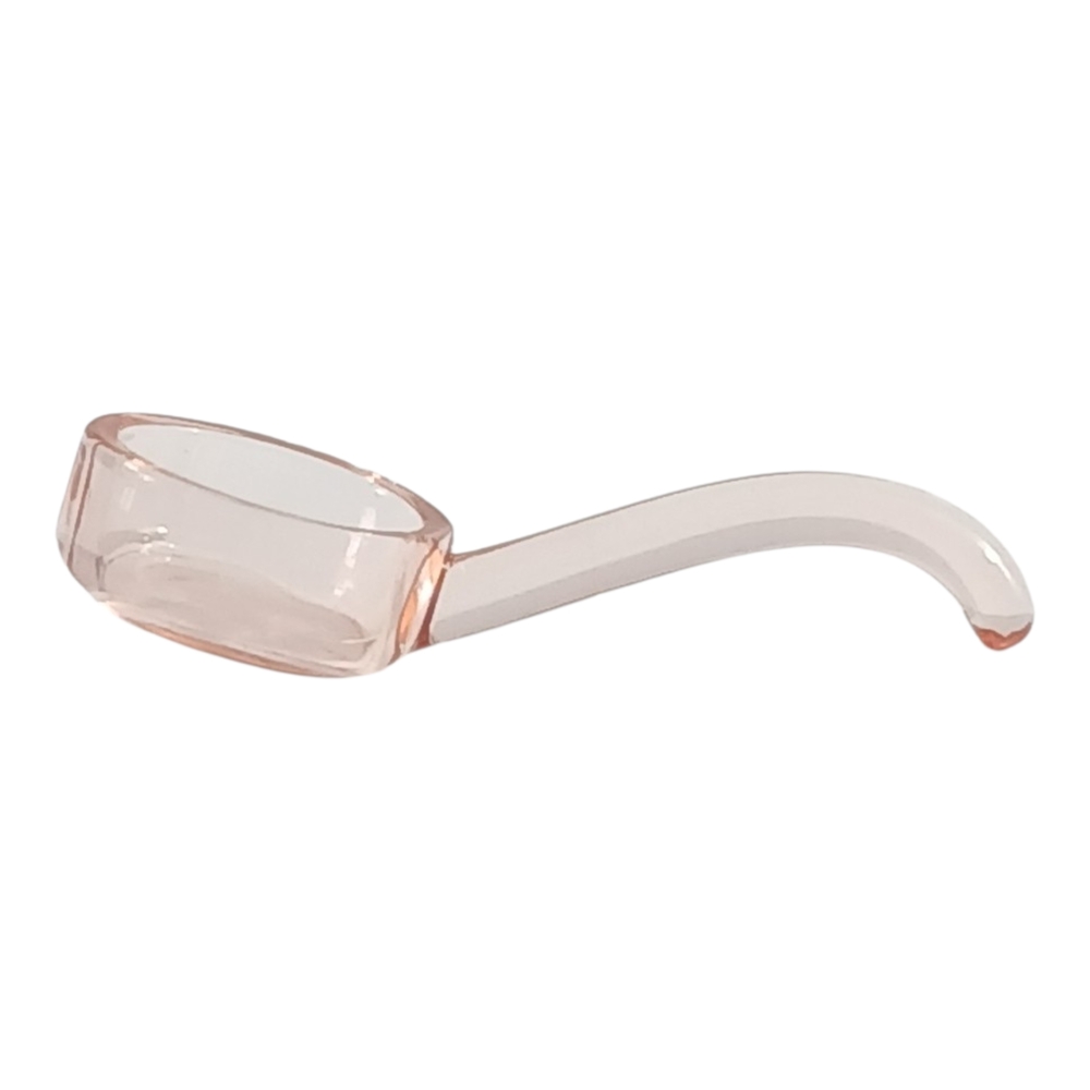 Vintage 1930s Fostoria Pink Glass Spoon Mayonaise Or Sugar Spoon